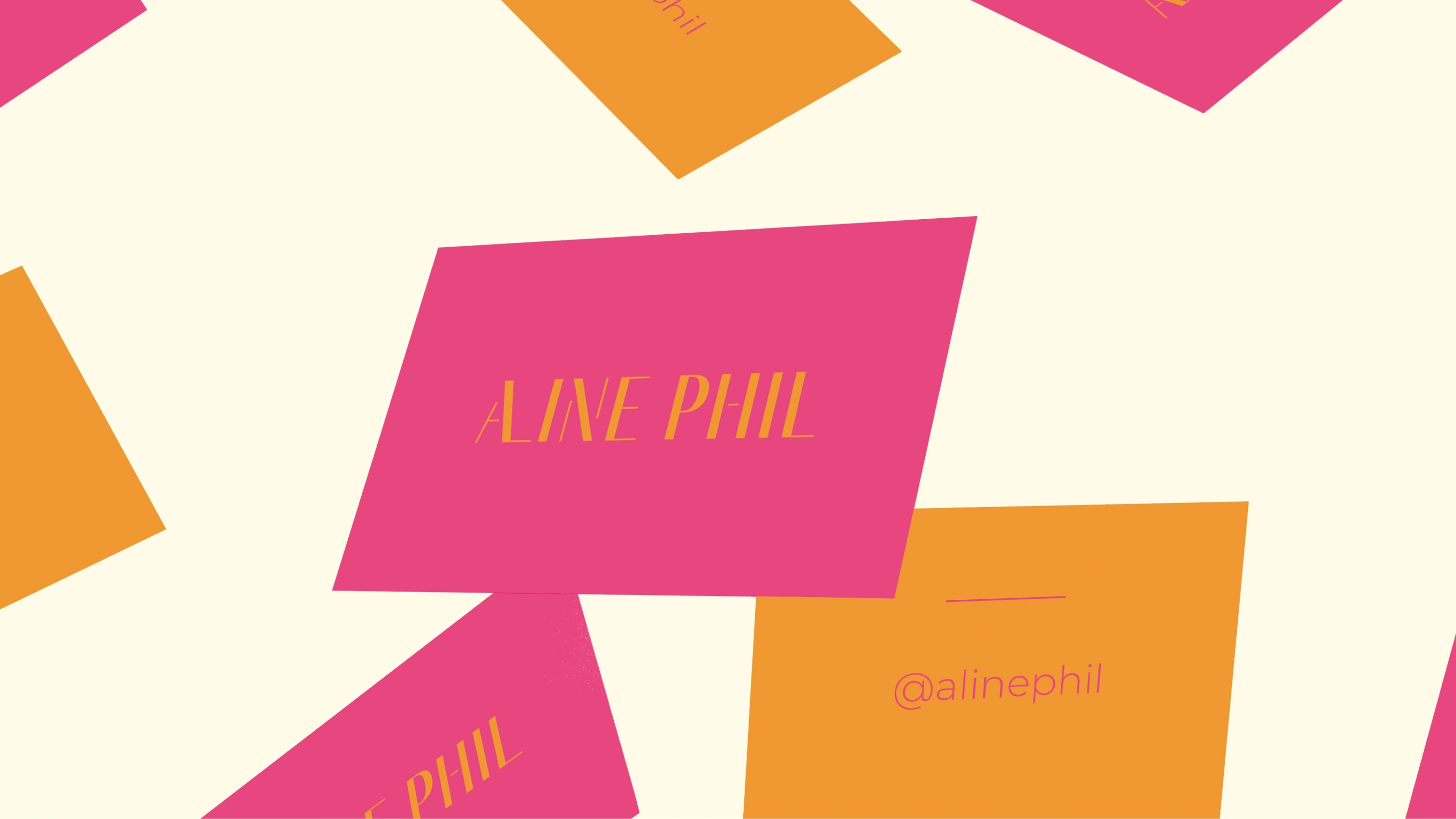 Aline Phil: Ousadia e minimalismo calibrados um contra o outro.